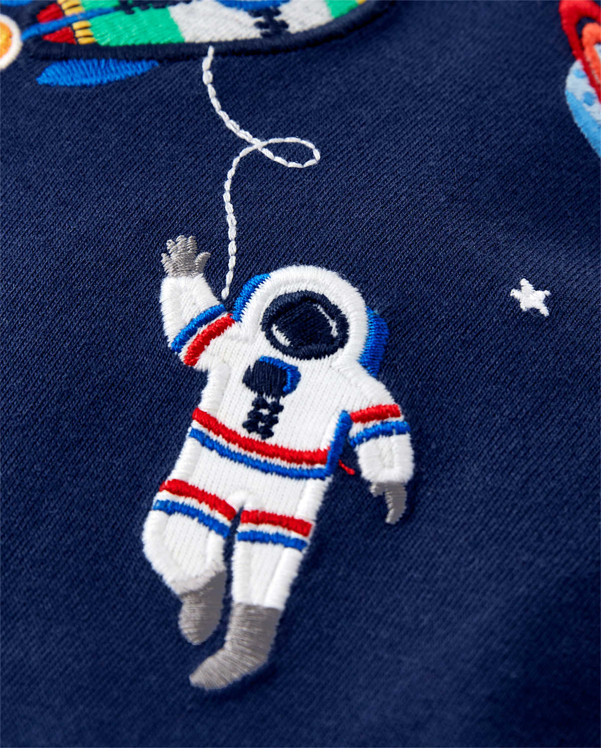 Детские топы Gymboree Boys Embroidered Space Top - Comet Club