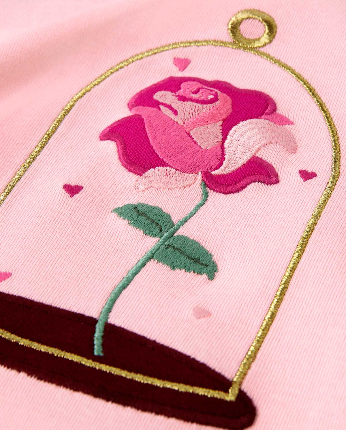 Детские топы Gymboree Girls Embroidered Rose Peplum Top - Royal Princess