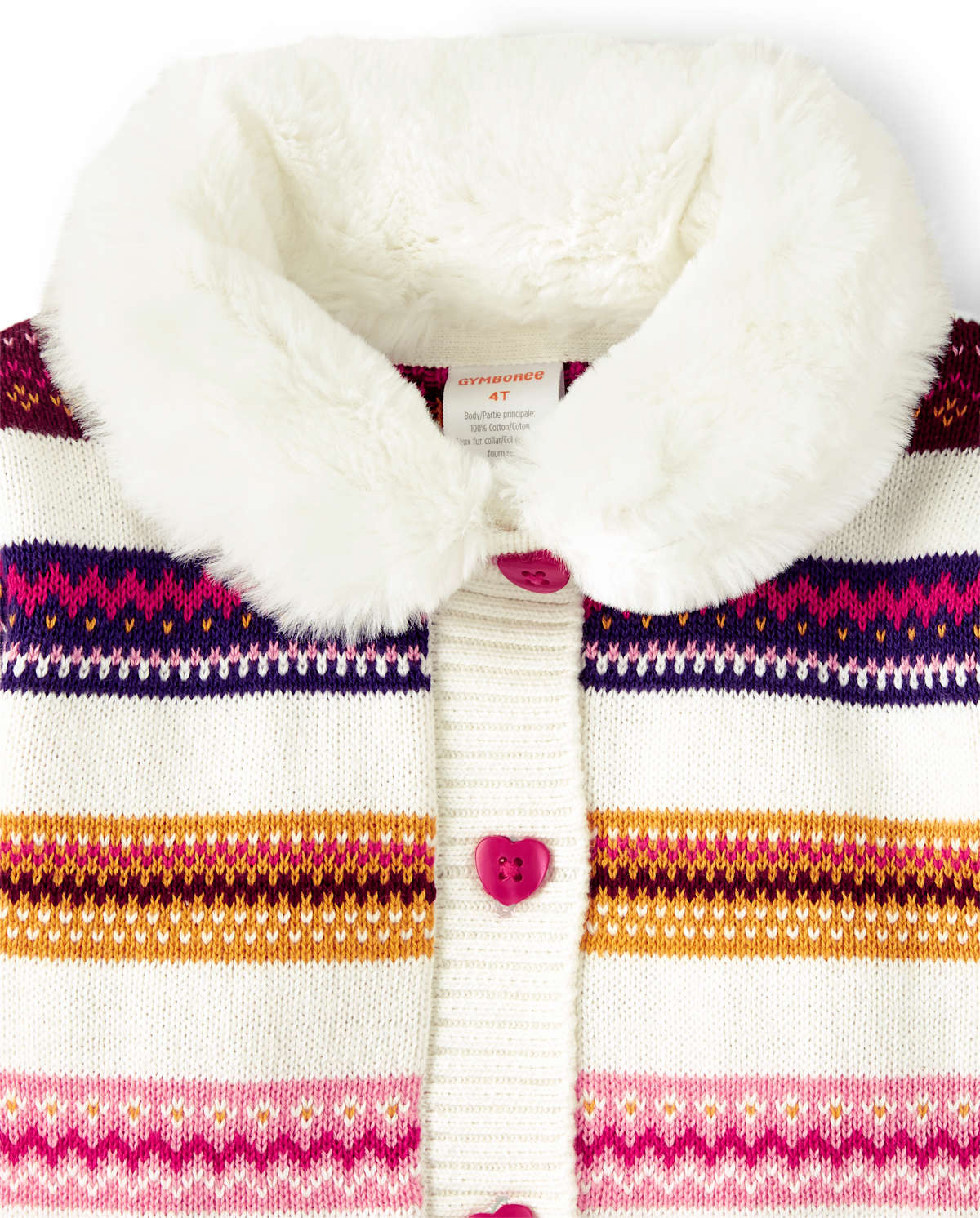 Детские кардиганы Gymboree Girls Striped Cardigan - Little Llamas — фото 2