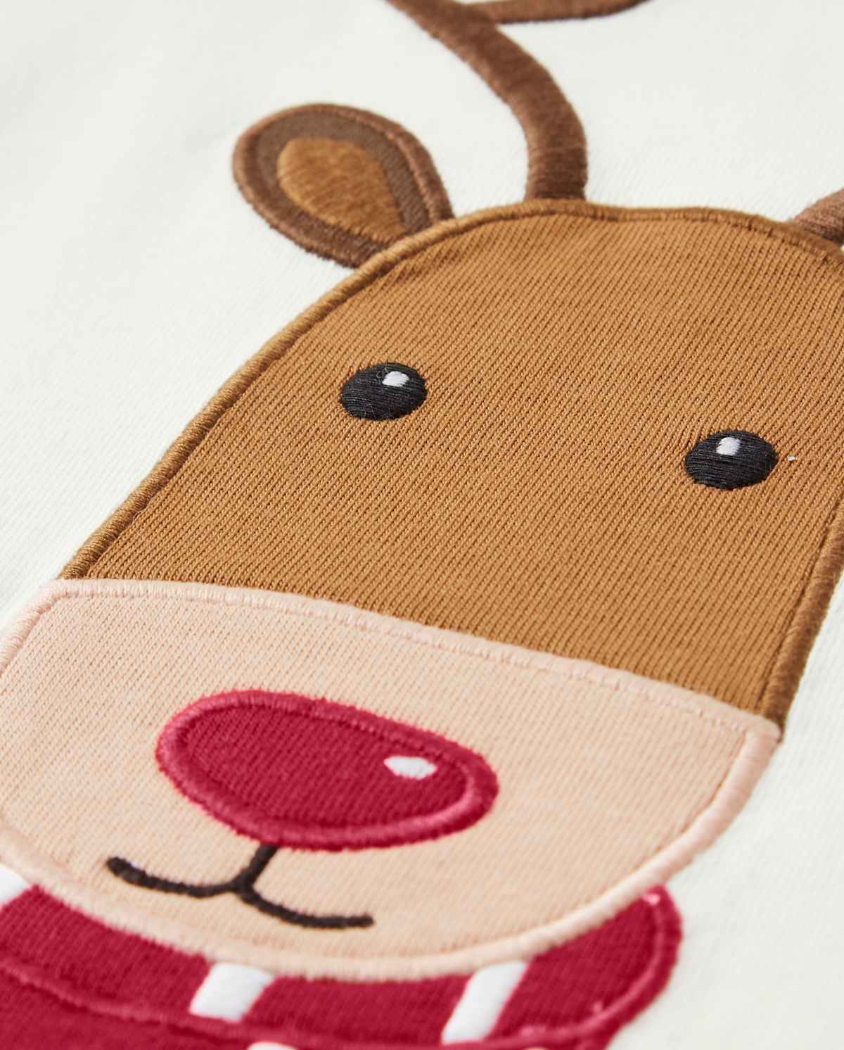Детские топы Gymboree Boys Embroidered Reindeer Top - Reindeer Cheer