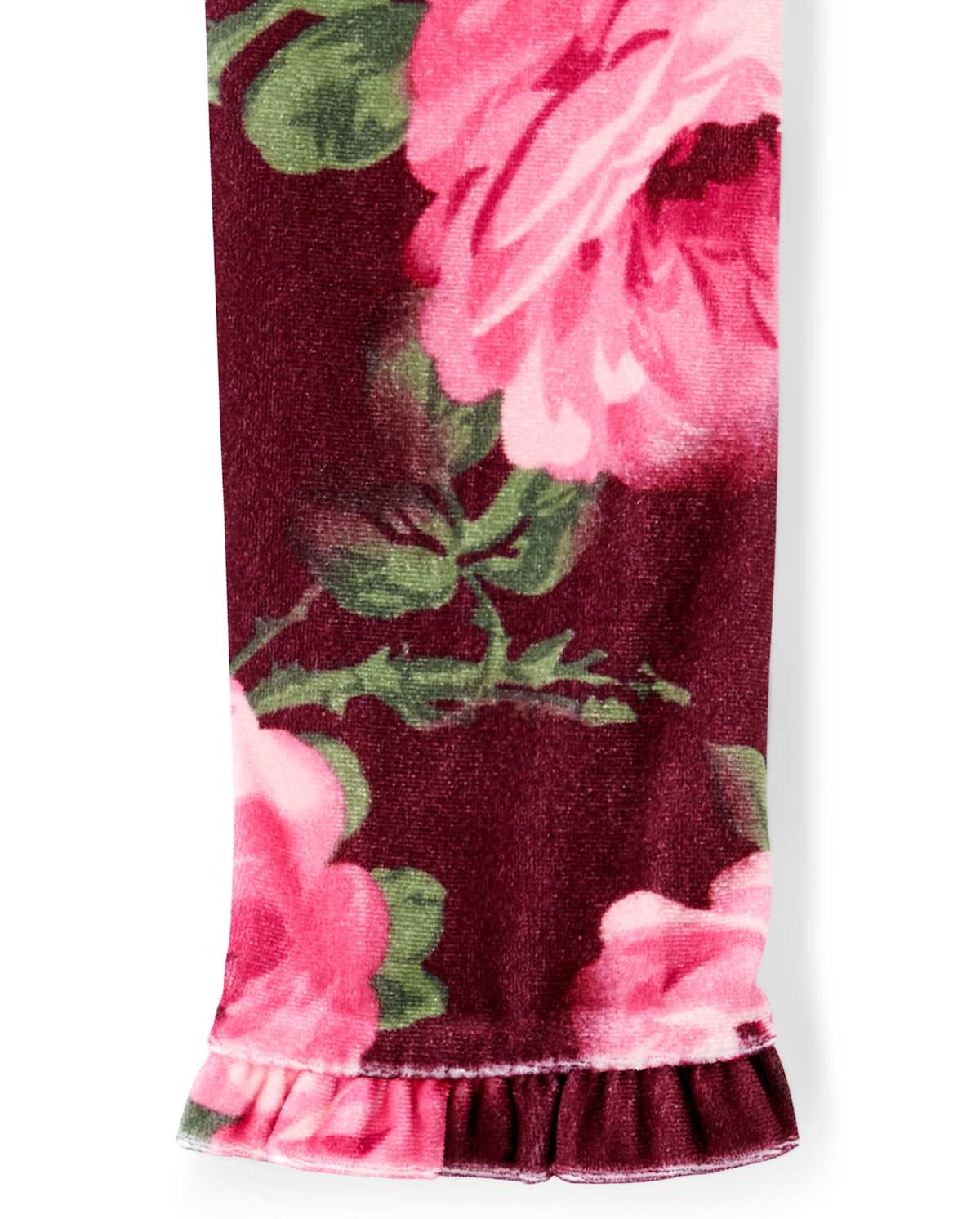Детские платья Gymboree Girls Rose Velour Skater Dress - Royal Princess — фото 3