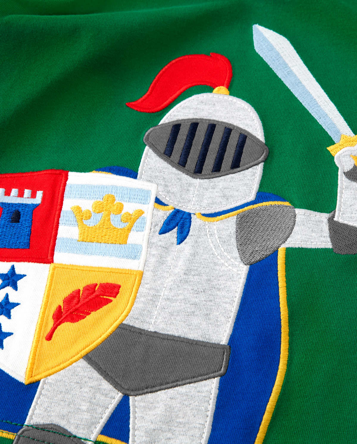 Детские топы Gymboree Boys Embroidered Knight Top - Knights and Dragons