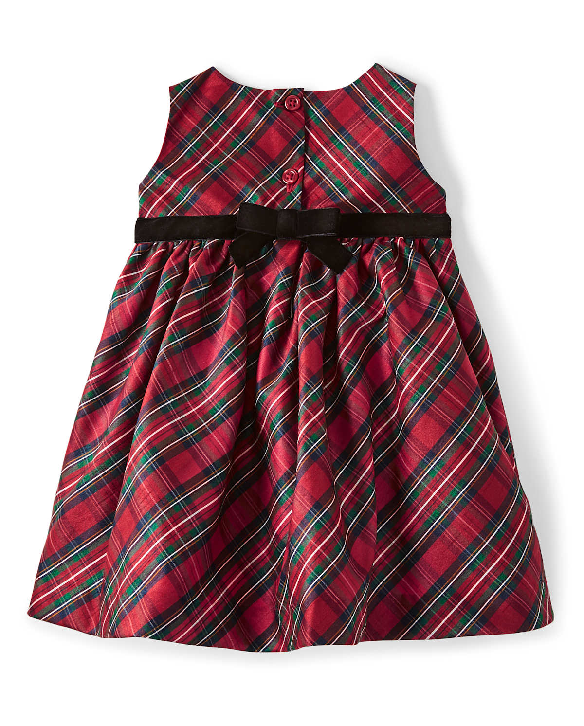 Детские платья Gymboree Baby Girls Plaid Dress - Family Celebrations Red — фото 2