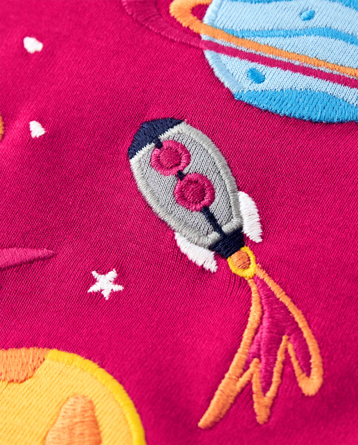Детские топы Gymboree Girls Embroidered Space Top - Comet Club