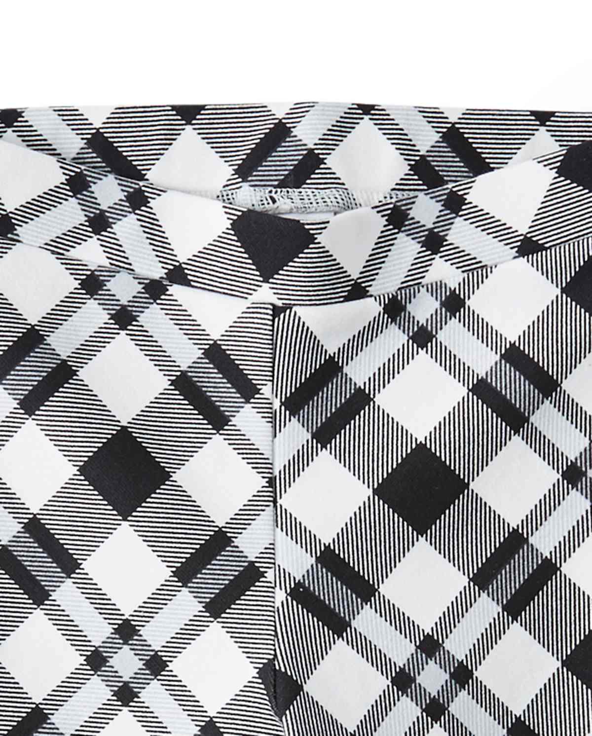 Детские брюки Gymboree Girls Plaid Ponte Jeggings - Reindeer Cheer — фото 2