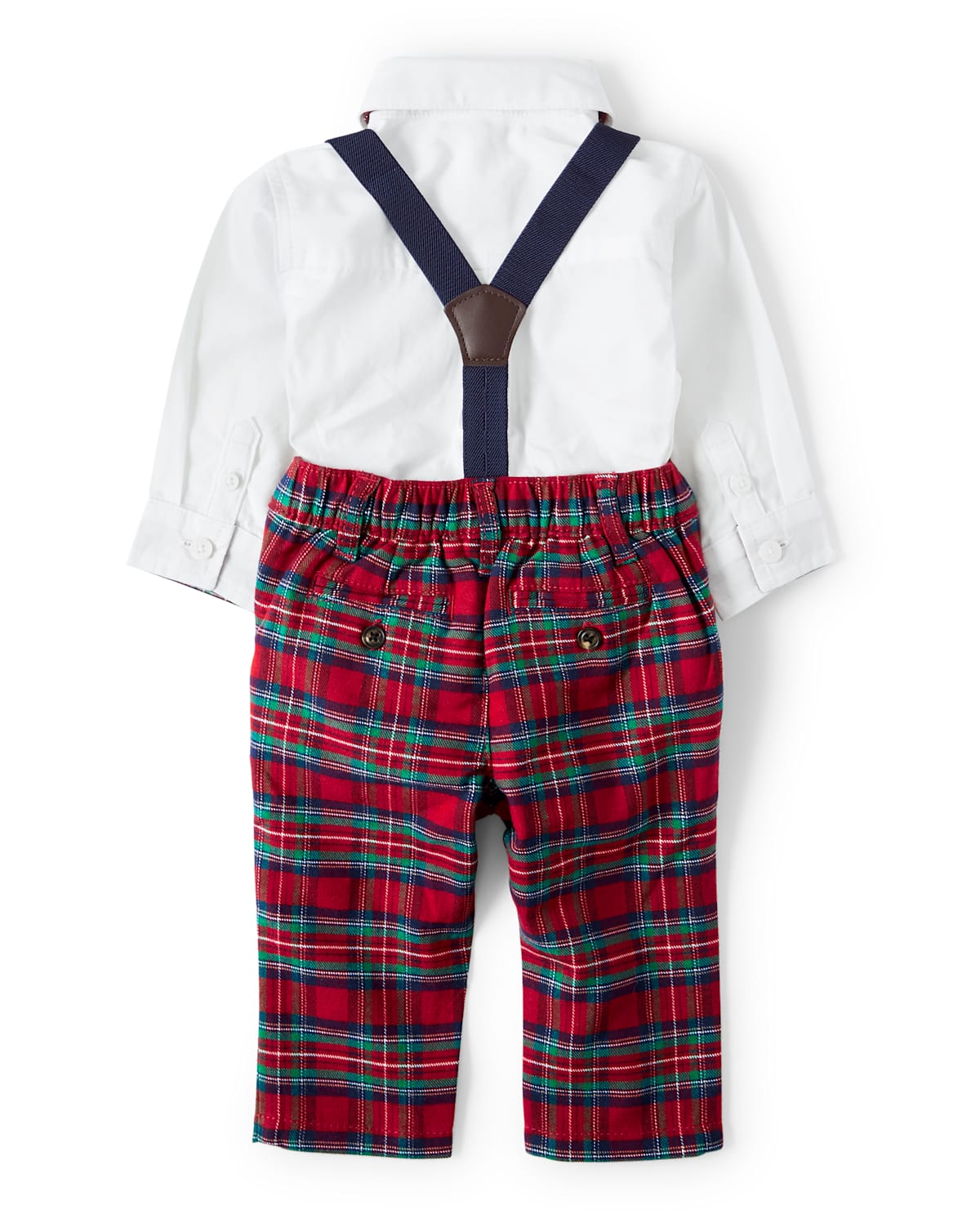 Детский боди и брюки в клетку Gymboree Family Celebrations Red — фото 2