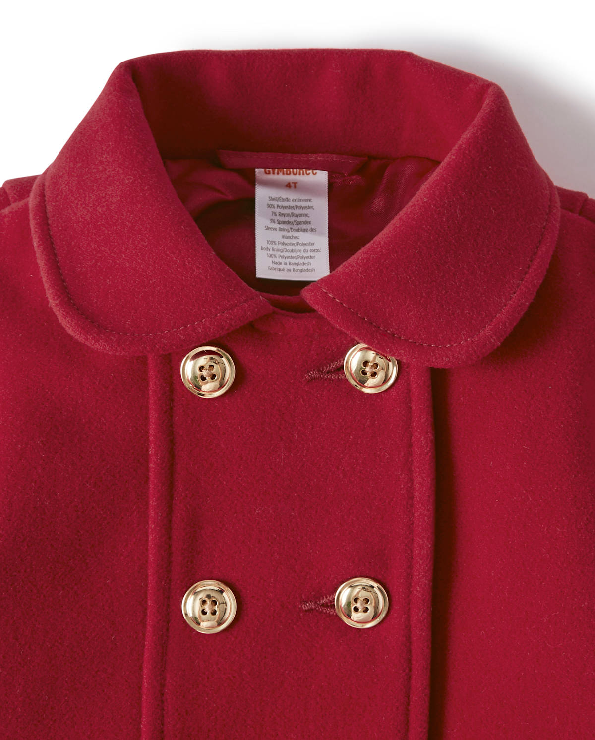 Детские куртки Gymboree Girls Dressy Coat - Family Celebrations Red — фото 2