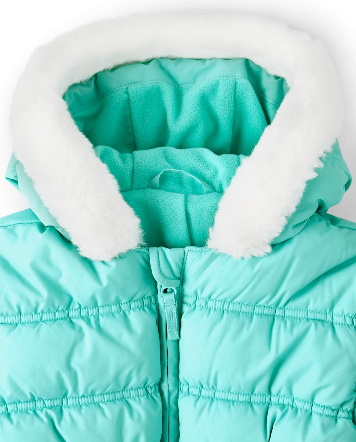 Детские куртки Gymboree Girls Bow Puffer Jacket - Polar Party — фото 2