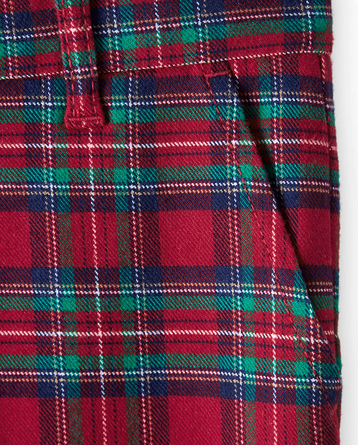 Детские платья Gymboree Boys Plaid Dress Pants - Family Celebrations Red — фото 2