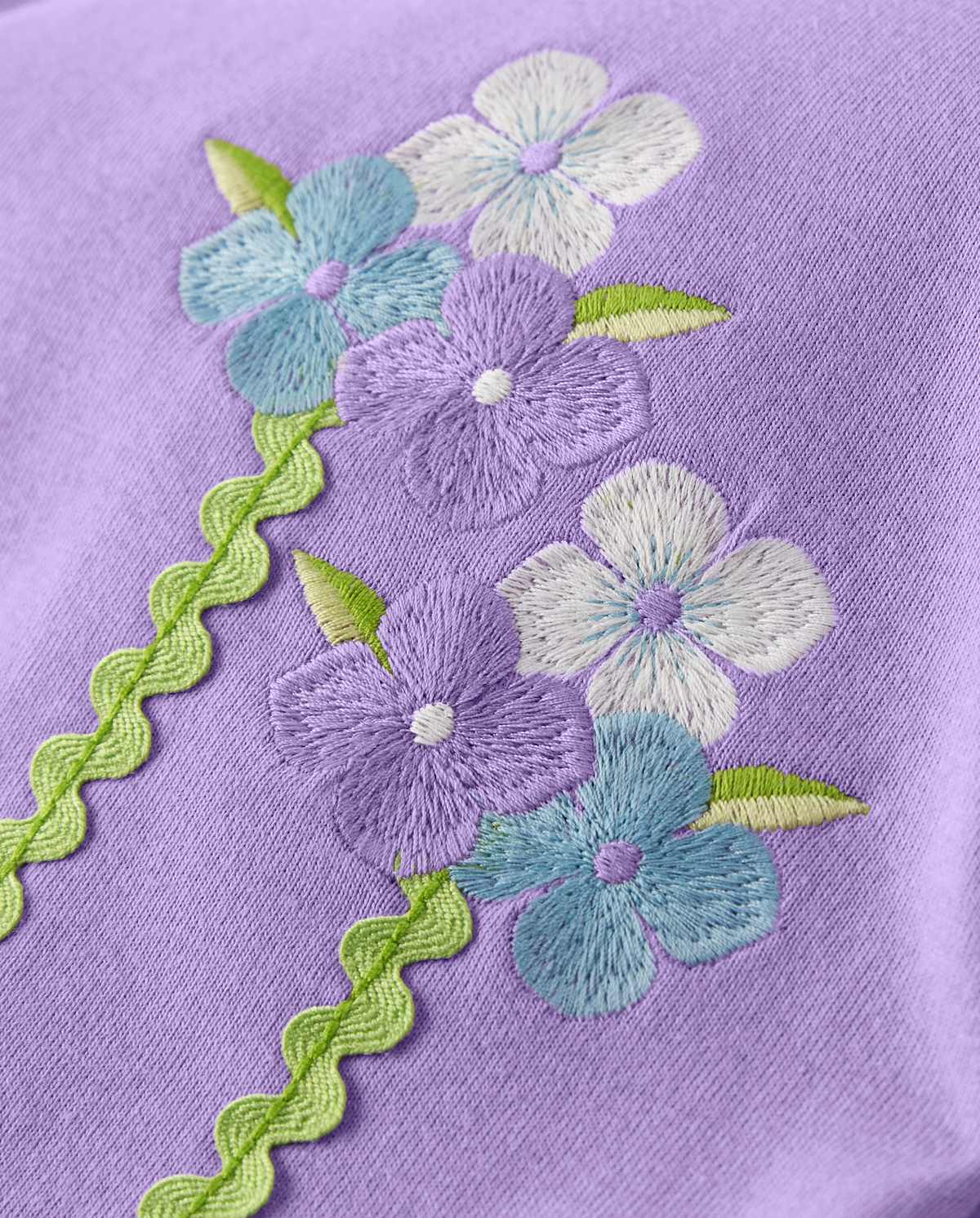 Детские топы Gymboree Girls Embroidered Flower Top - Spring Blooms