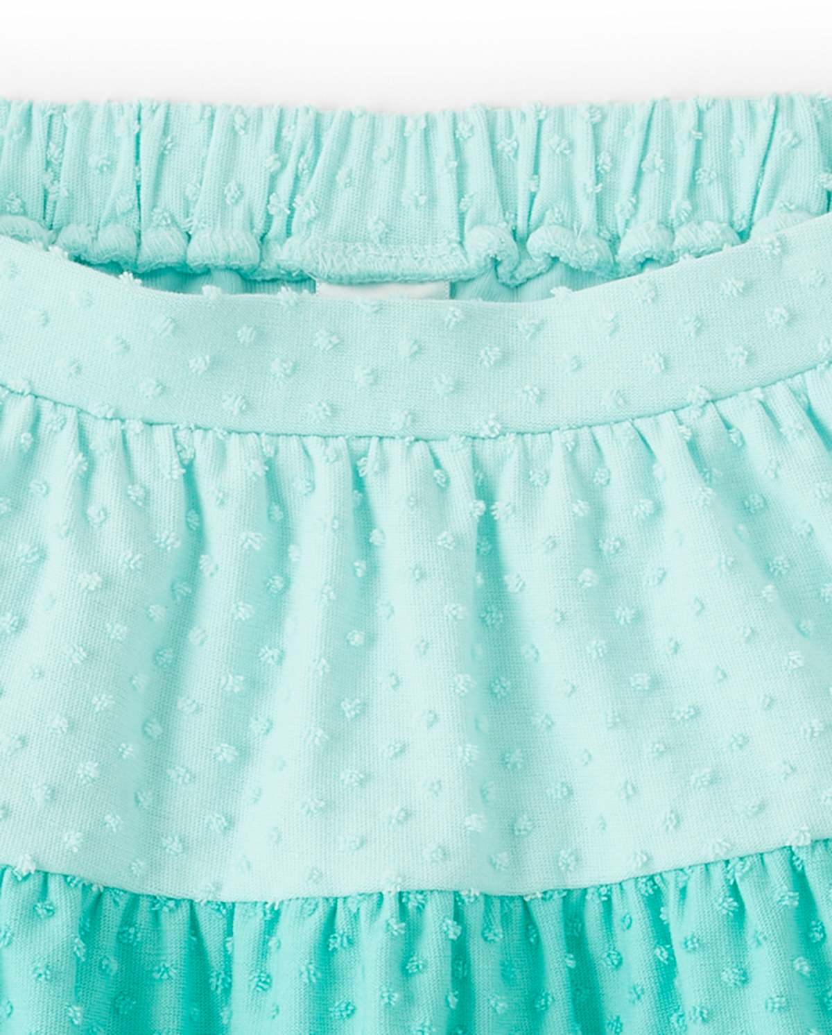 Детские юбки Gymboree Girls Colorblock Tiered Skort - Backyard Explorer — фото 2