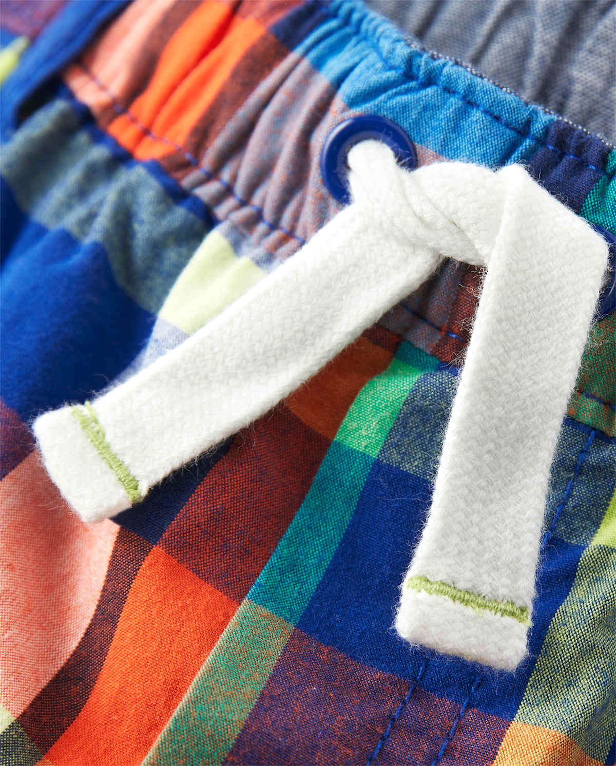 Детские шорты Gymboree Boys Plaid Pull On Shorts - Aye Aye Matey