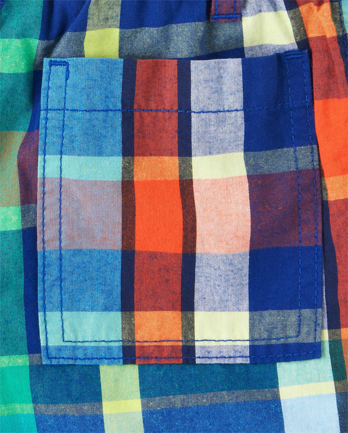 Детские шорты Gymboree Boys Plaid Pull On Shorts - Aye Aye Matey — фото 4