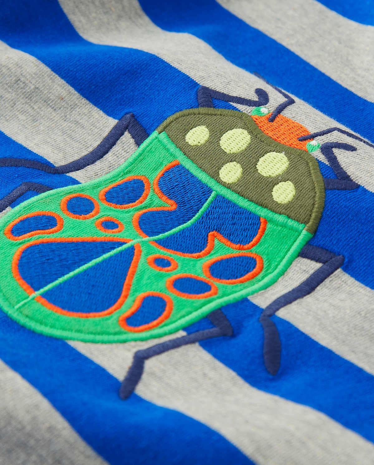 Детские топы Gymboree Boys Striped Bug Top - Backyard Explorer