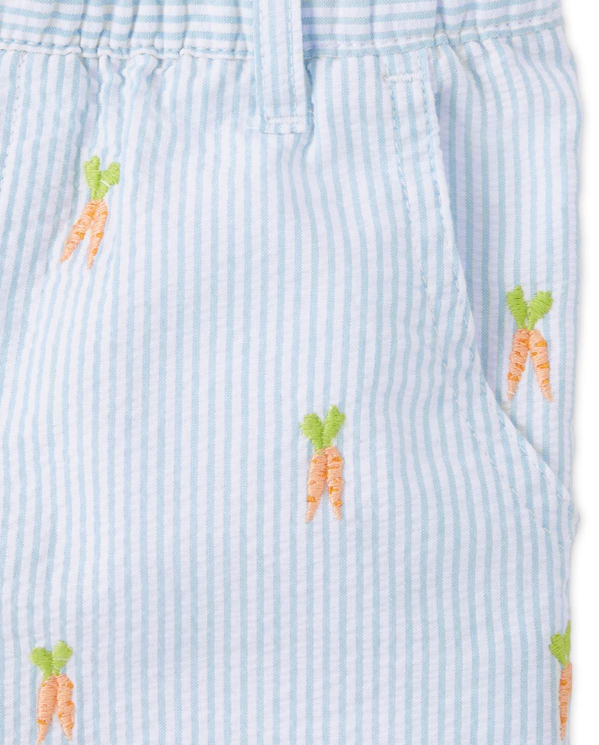 Детские шорты Gymboree Boys Carrot Seersucker Shorts - Spring Celebrations — фото 2