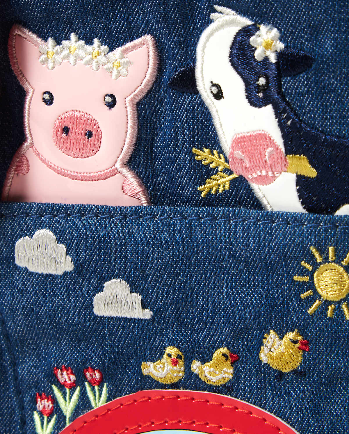 Детские сумки Gymboree Girls Embroidered - Farming Friends — фото 2
