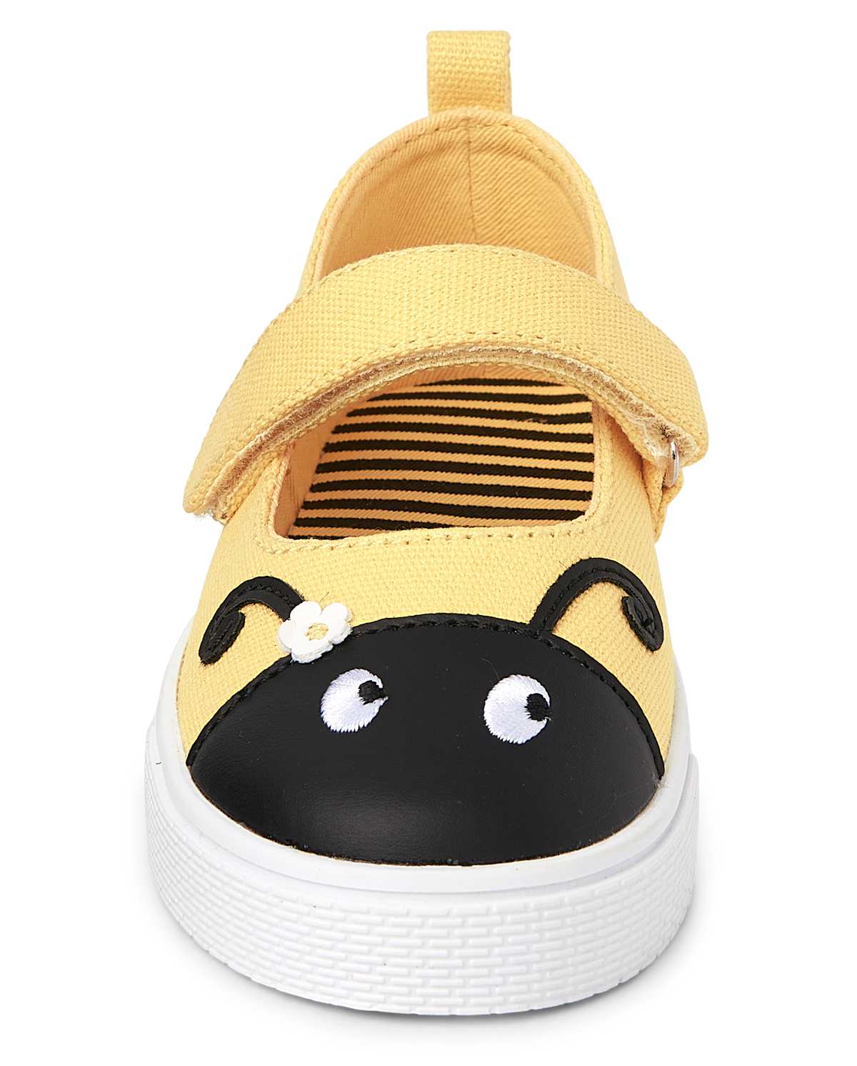 Детские кроссовки Gymboree Girls Embroidered Bee Sneakers - Busy Little Bee — фото 3