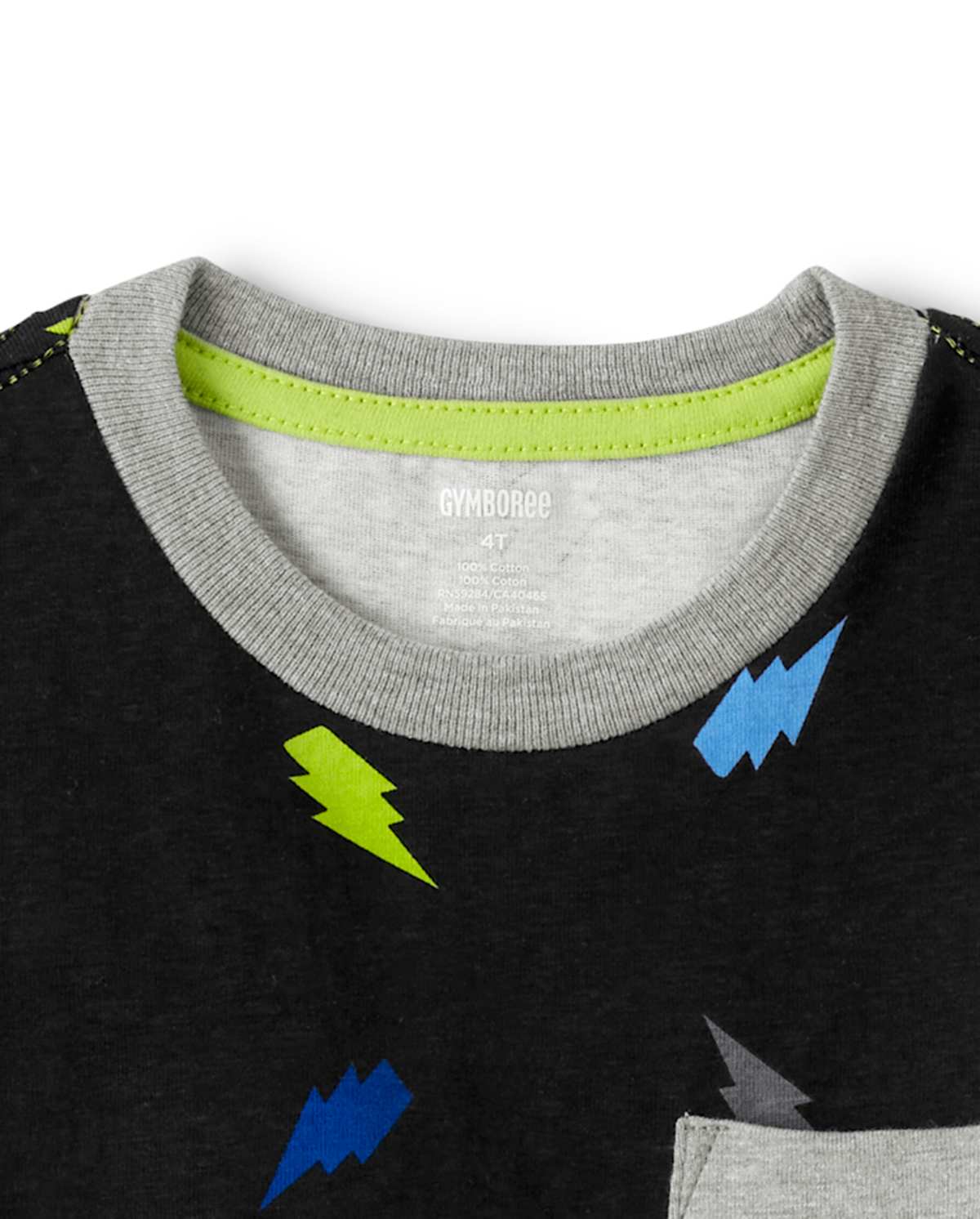 Детские топы Gymboree Boys Lightning Pocket Top - Rock Academy — фото 2