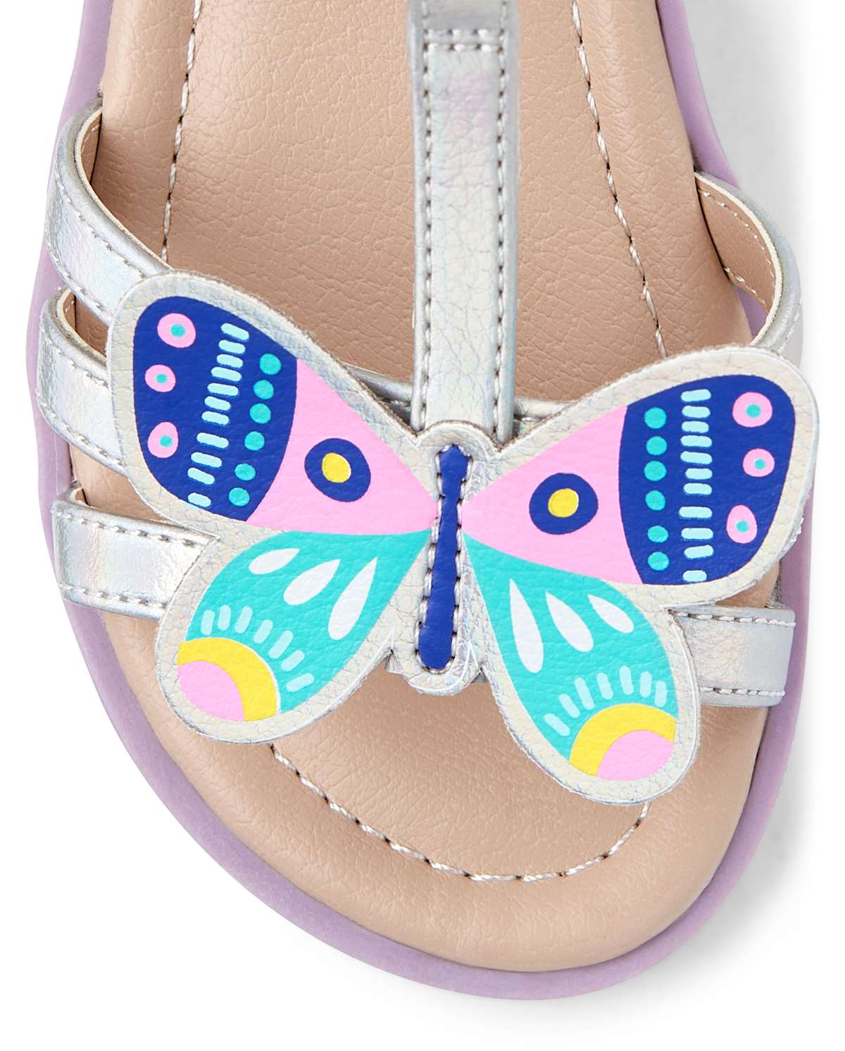 Детские сандалии Gymboree Girls Applique Butterfly Sandals - Backyard Explorer — фото 4