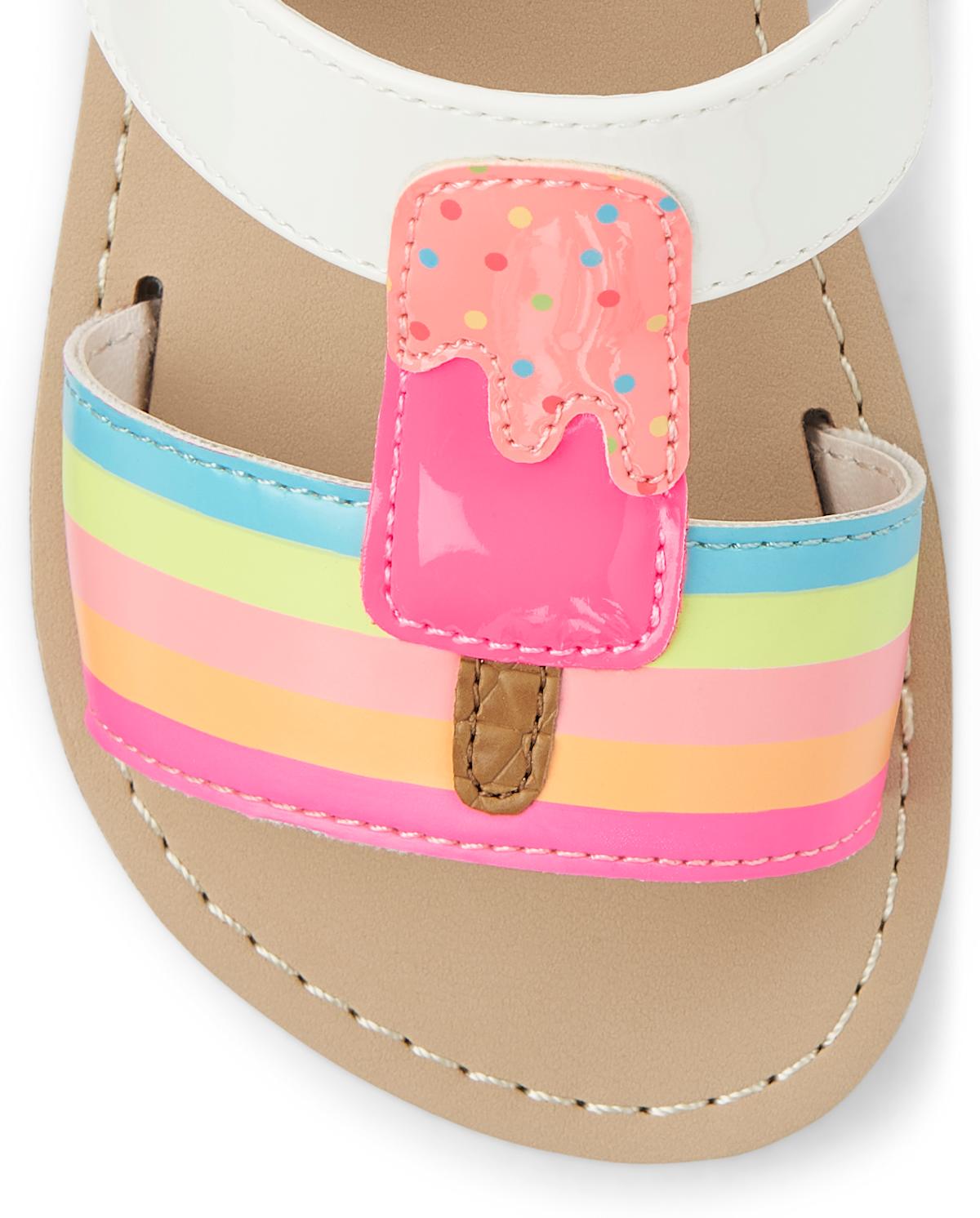 Детские сандалии Gymboree Girls Applique Popsicle Sandals - Popsicle Party — фото 4