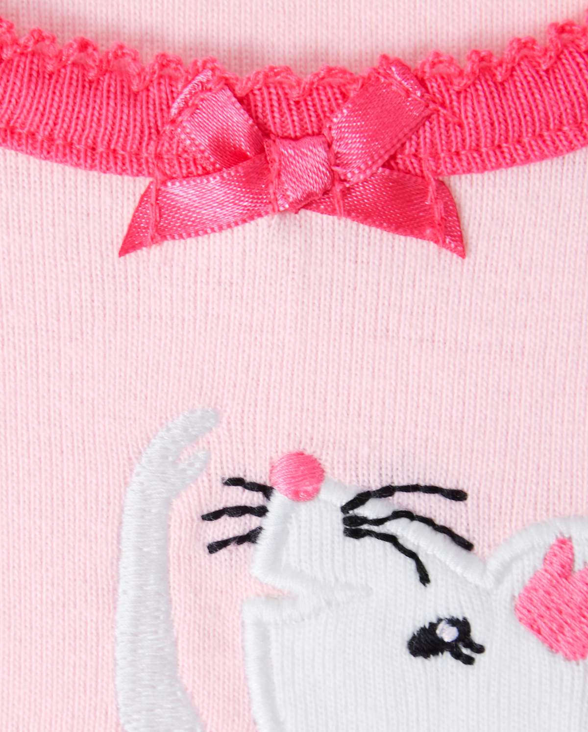 Детские пижамы Gymboree Girls Ballerina Snug Fit Cotton Pajamas - Gymmies — фото 3