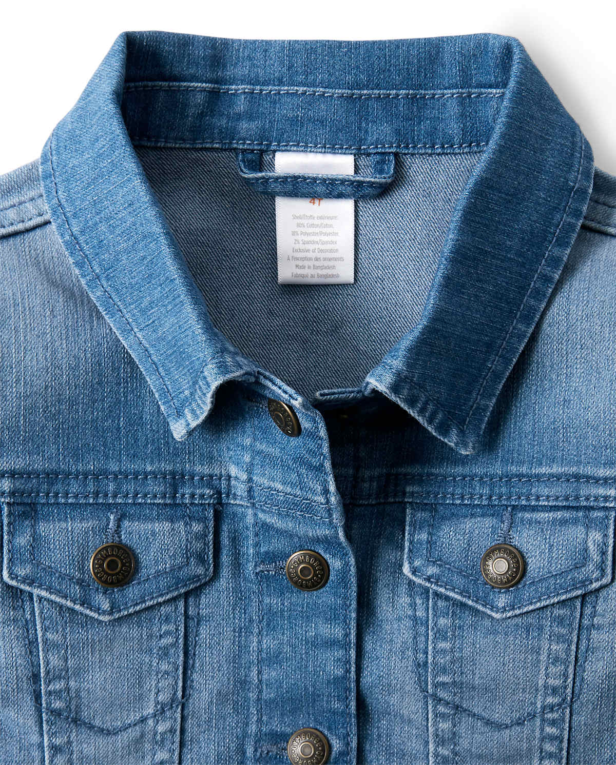 Детские куртки Gymboree Girls Embroidered Denim Jacket - Farming Friends — фото 4
