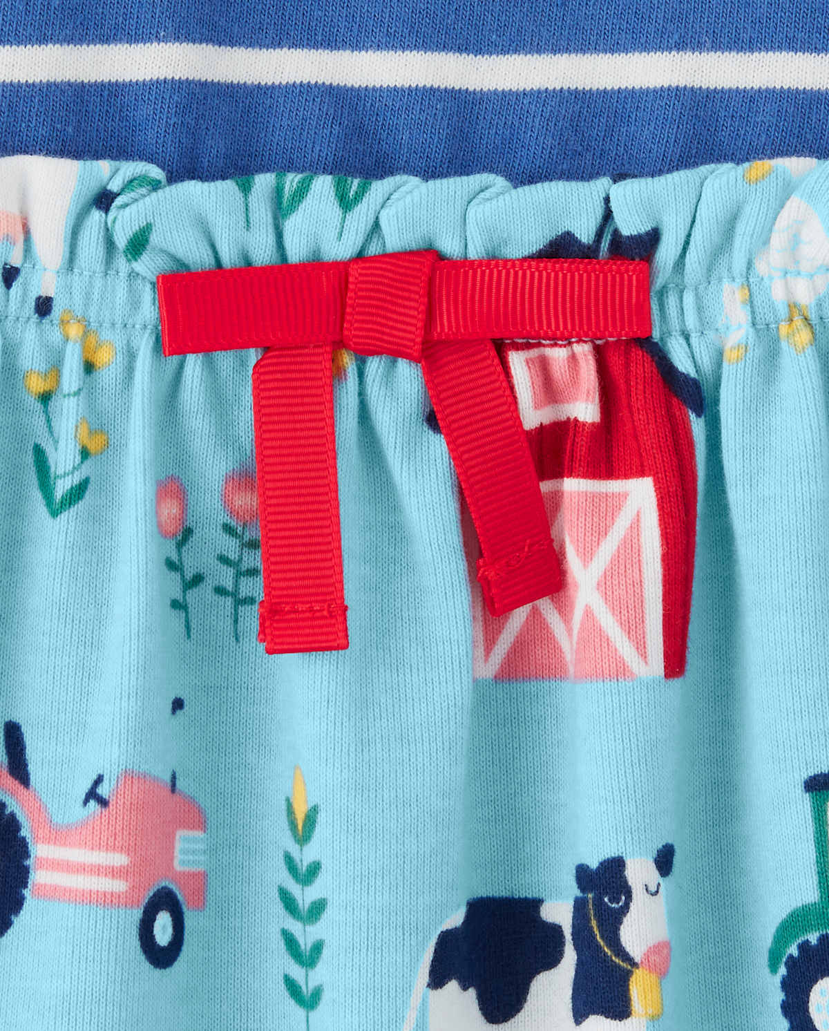 Детские платья Gymboree Girls Paperbag Waist Dress - Farming Friends — фото 2