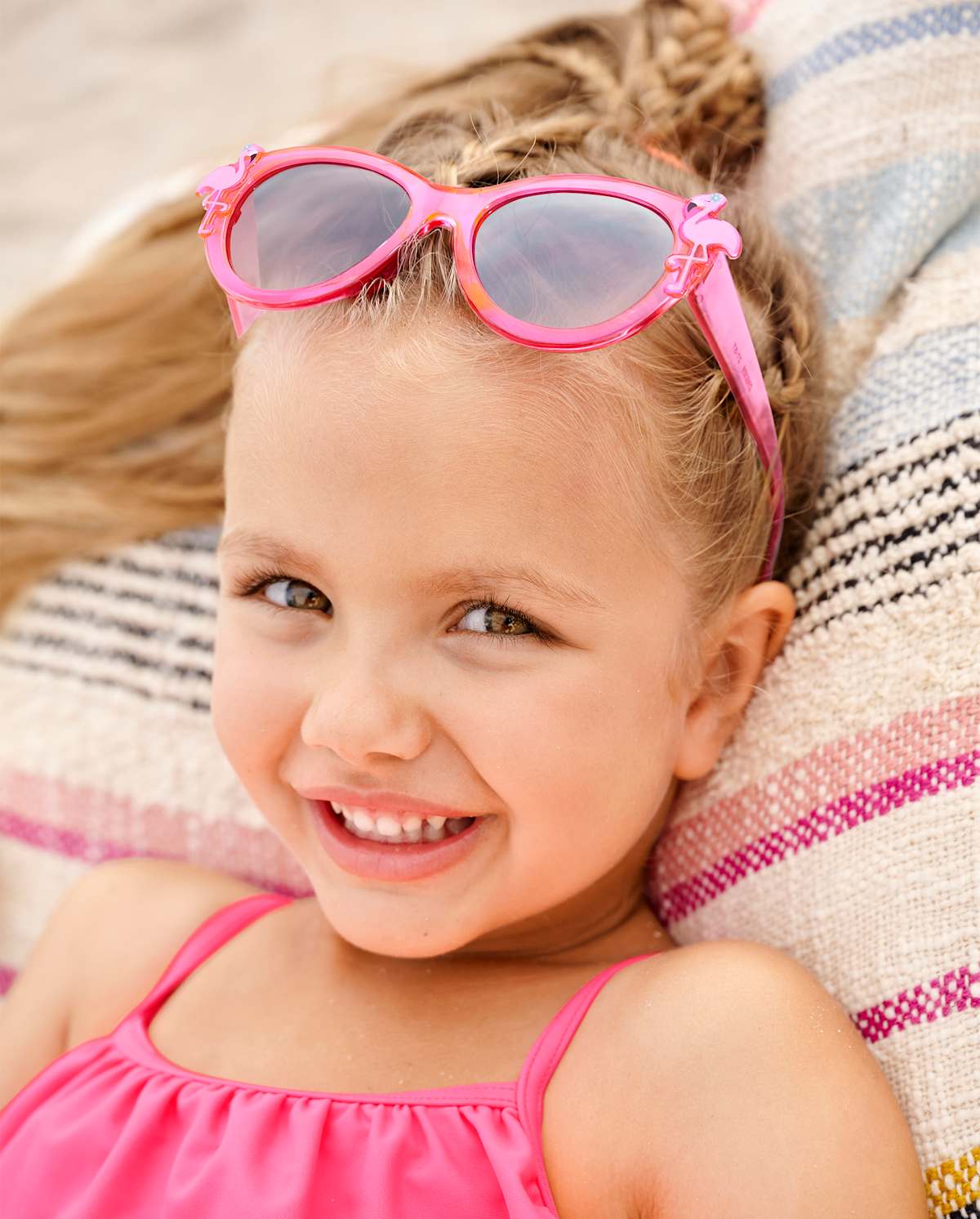 Детские солнцезащитные очки Gymboree Girls Flamingo Sunglasses - Splish-Splash — фото 2