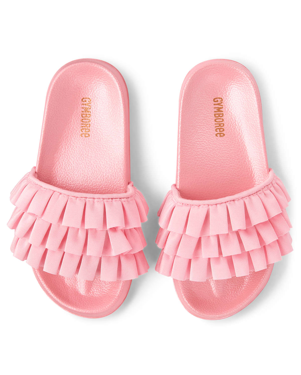 Детские сандалии Gymboree Girls Ruffle Slides - Splish-Splash — фото 4