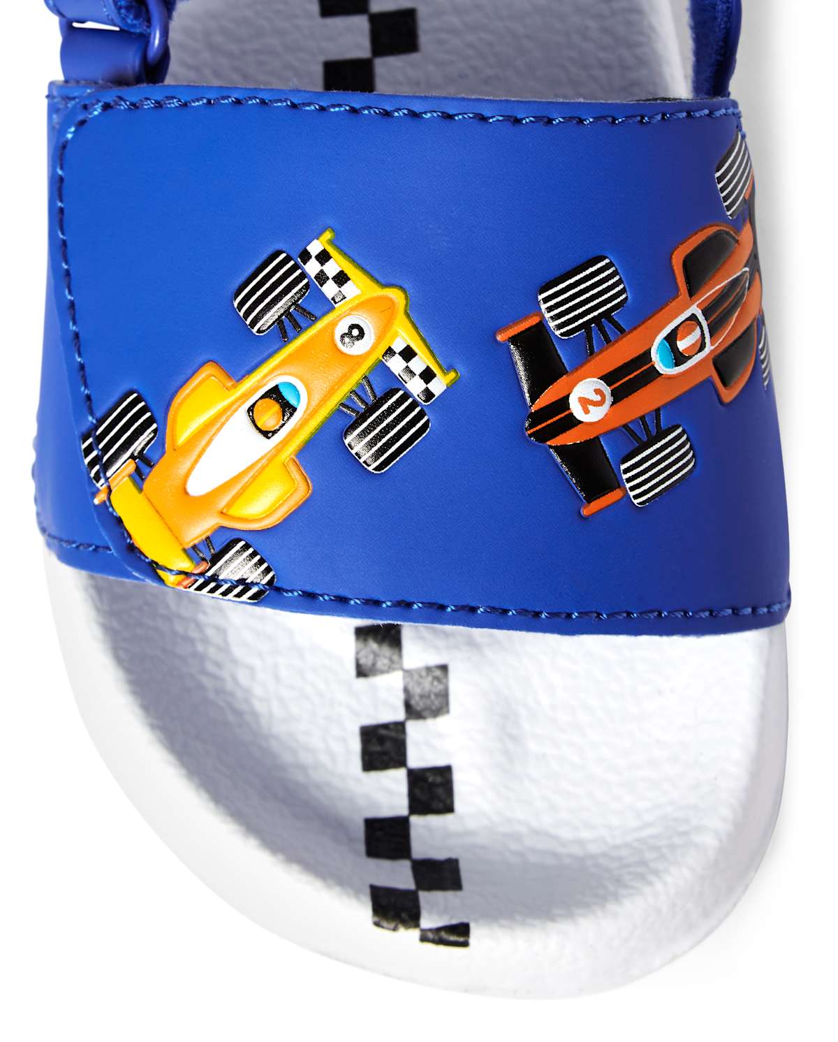 Детские сандалии Gymboree Boys Racecar Slides - Splish-Splash — фото 3