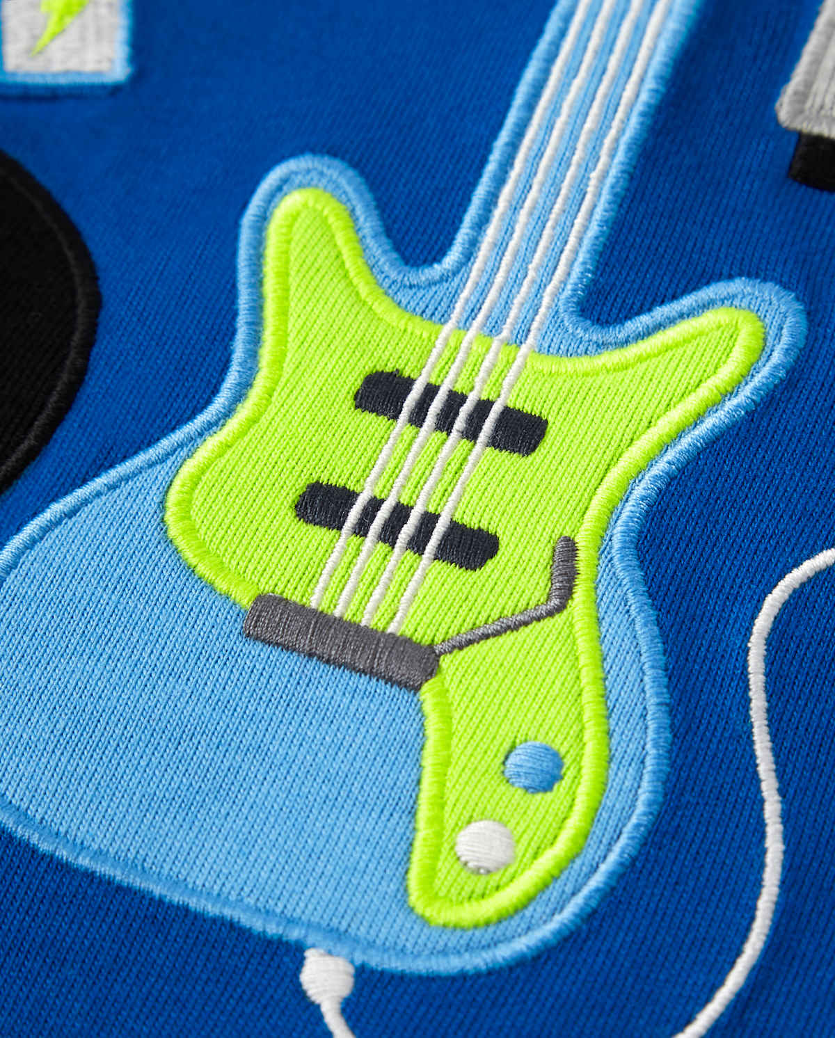 Детские топы Gymboree Boys Embroidered Band Top - Rock Academy
