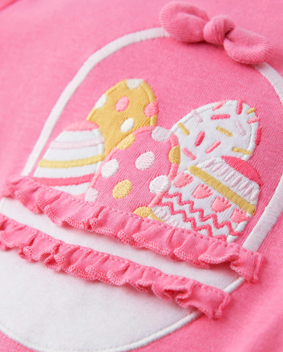 Детские топы Gymboree Girls Embroidered Easter Basket Top - Spring Celebrations