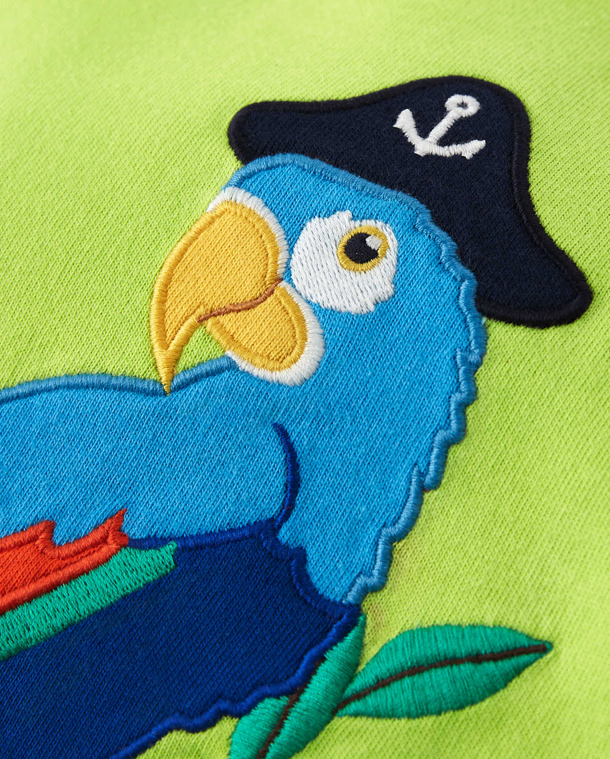 Детские топы Gymboree Boys Embroidered Parrot Top - Aye Aye Matey