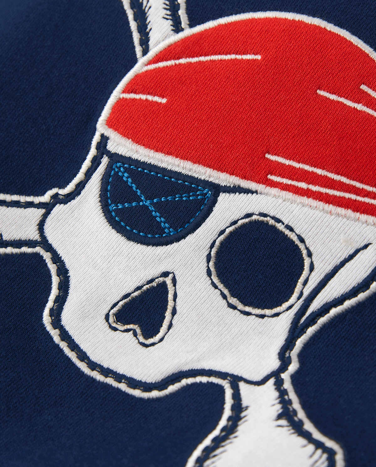 Детские топы Gymboree Boys Embroidered Skull Top - Aye Aye Matey