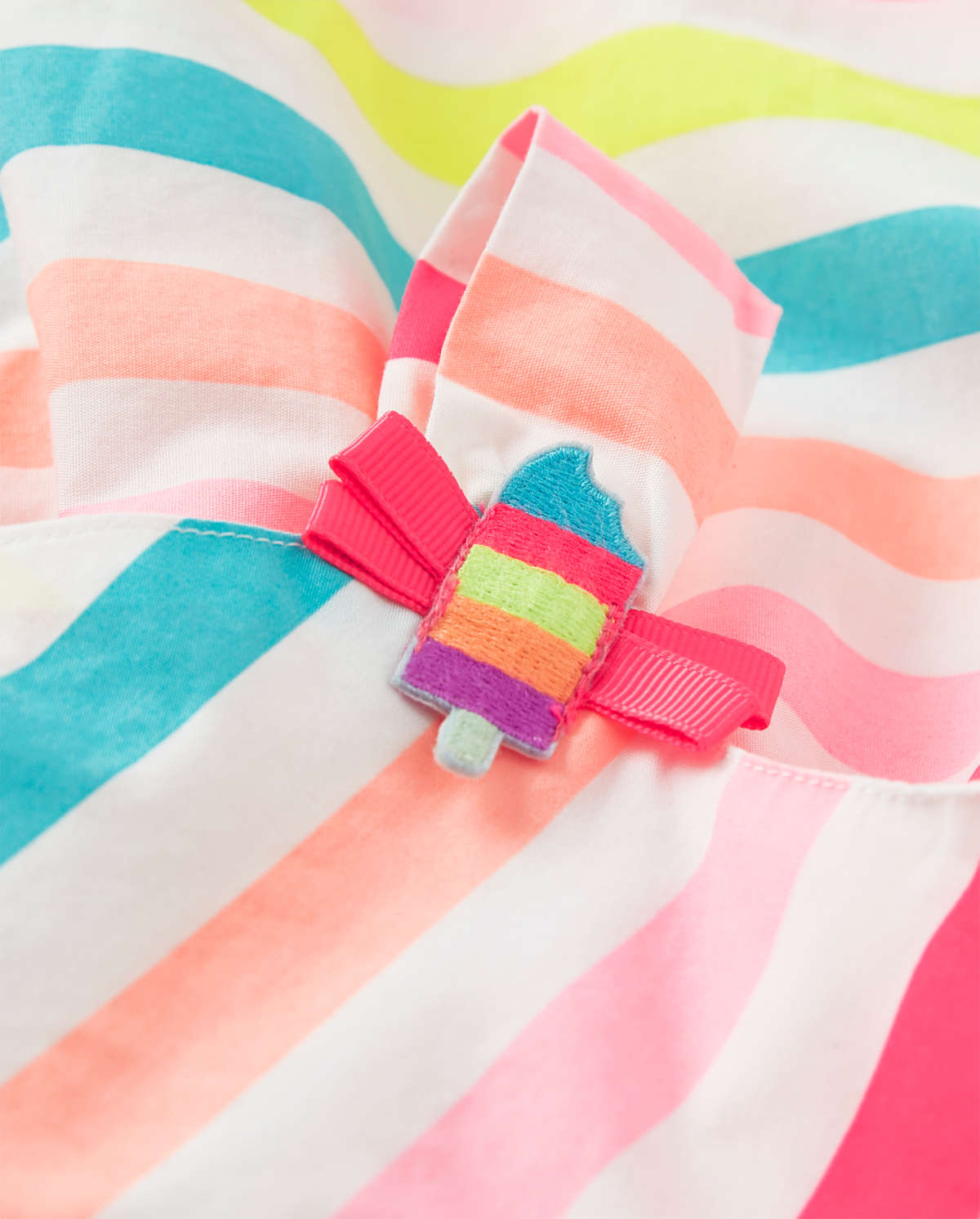 Детские платья Gymboree Girls Striped Babydoll Dress - Popsicle Party