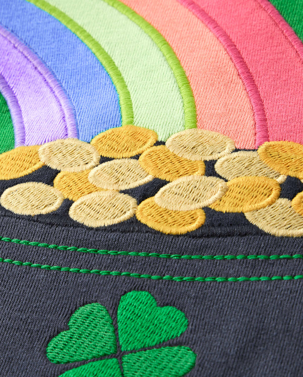 Детские платья Gymboree Girls Embroidered Rainbow Dress - Little Leprechaun