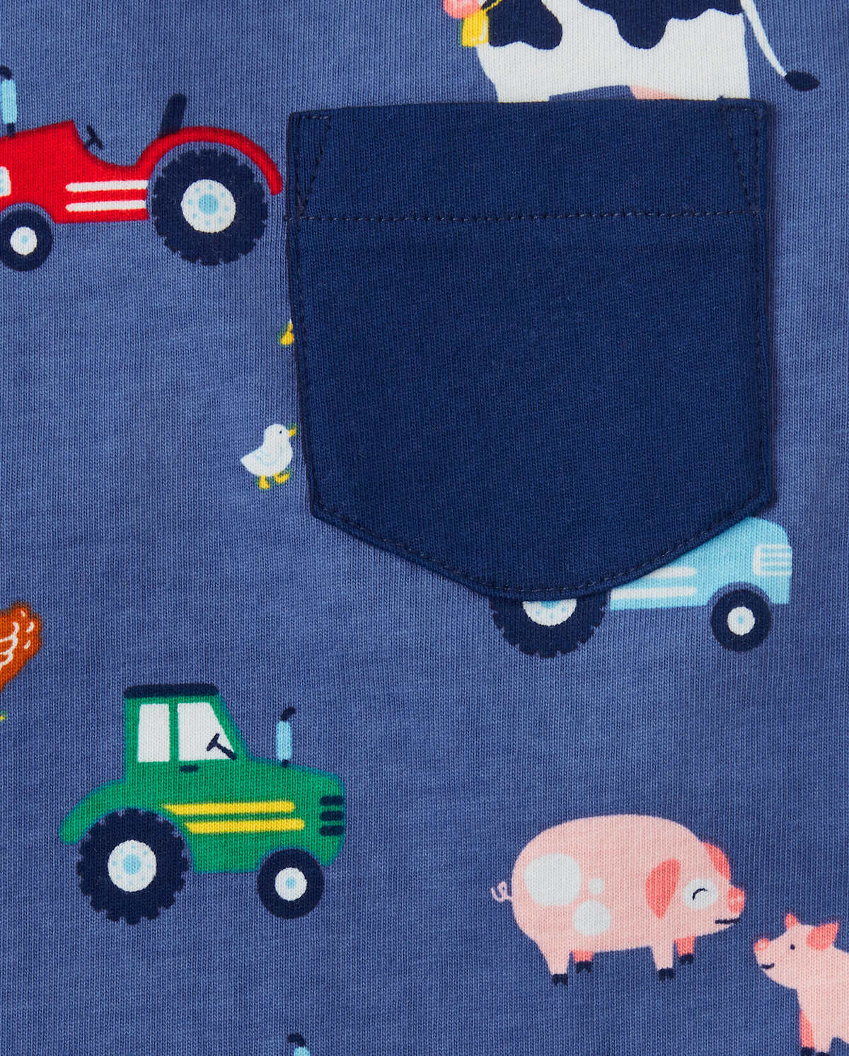Детские топы Gymboree Boys Animal Pocket Top - Farming Friends