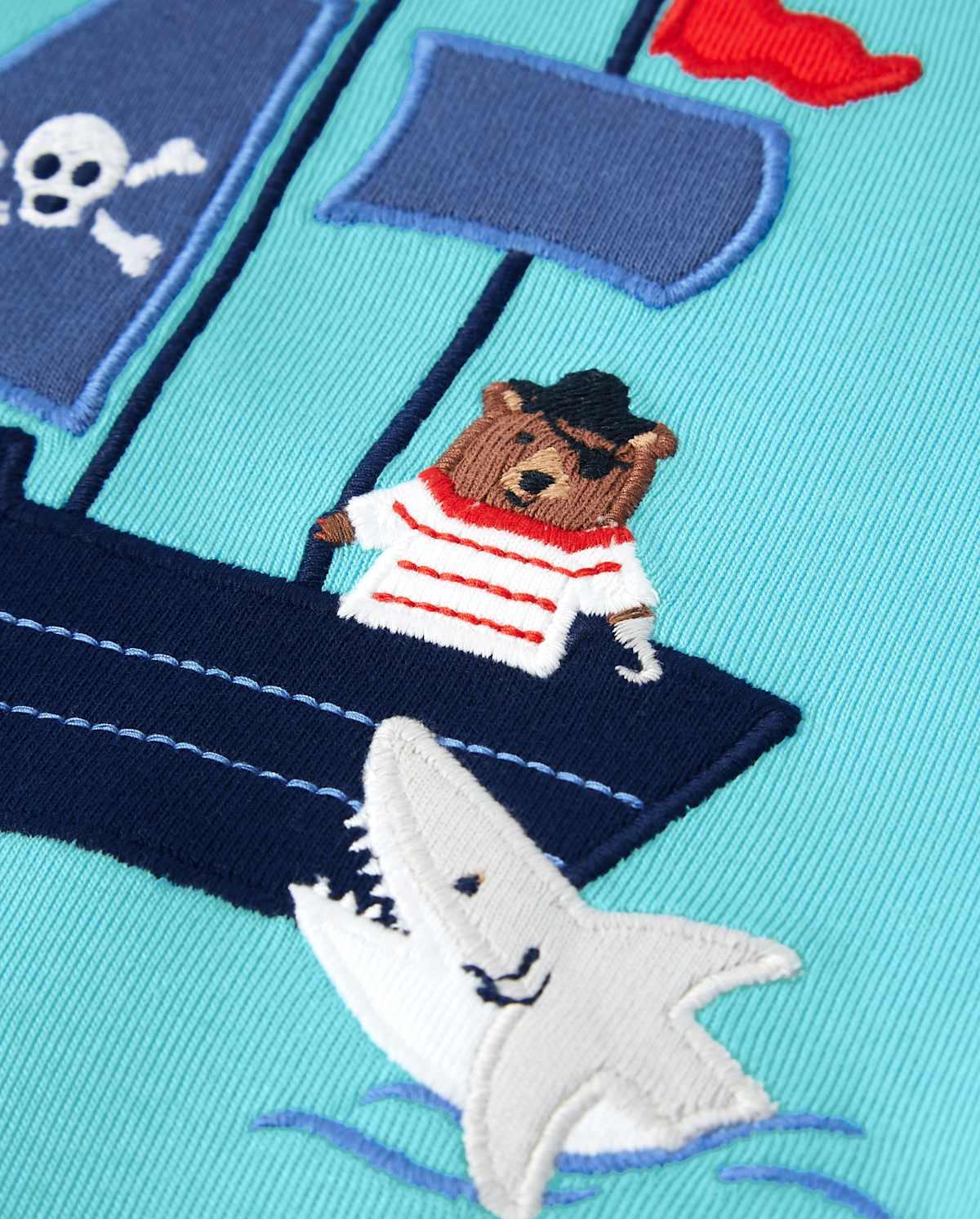 Детские пижамы Gymboree Boys Pirate Snug Fit Cotton Pajamas - Gymmies — фото 2