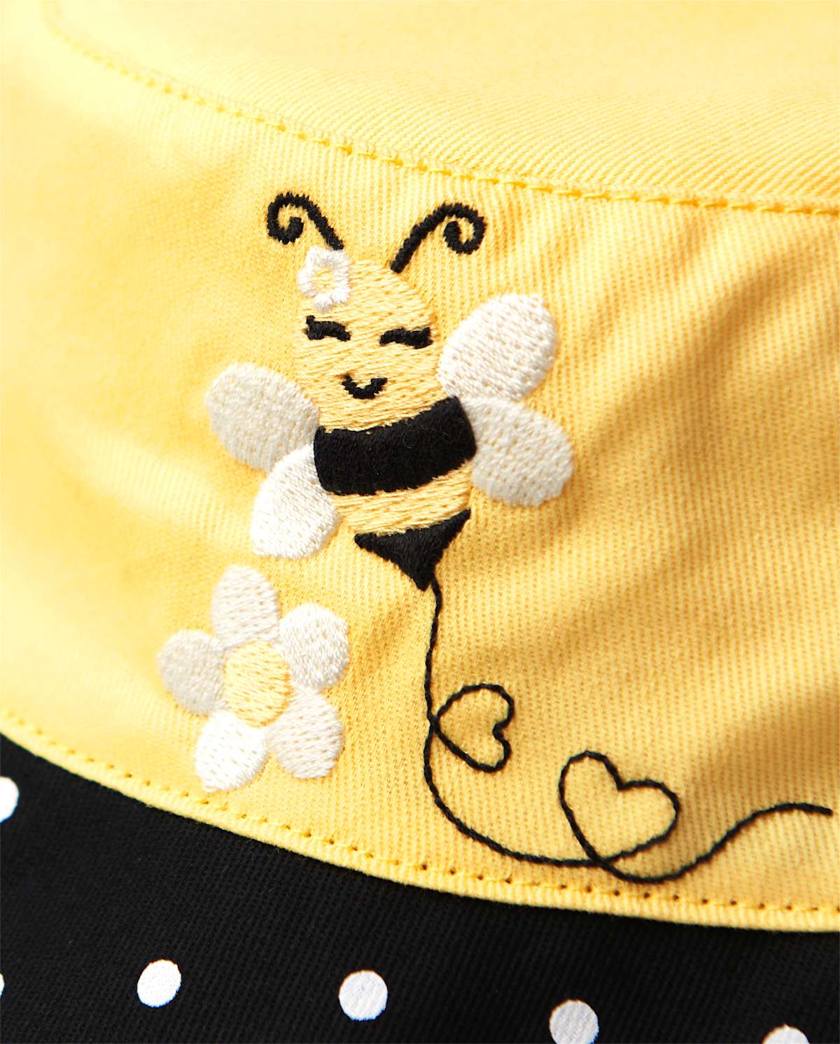 Детские головные уборы Gymboree Girls Bee Bucket Hat - Splish-Splash — фото 2