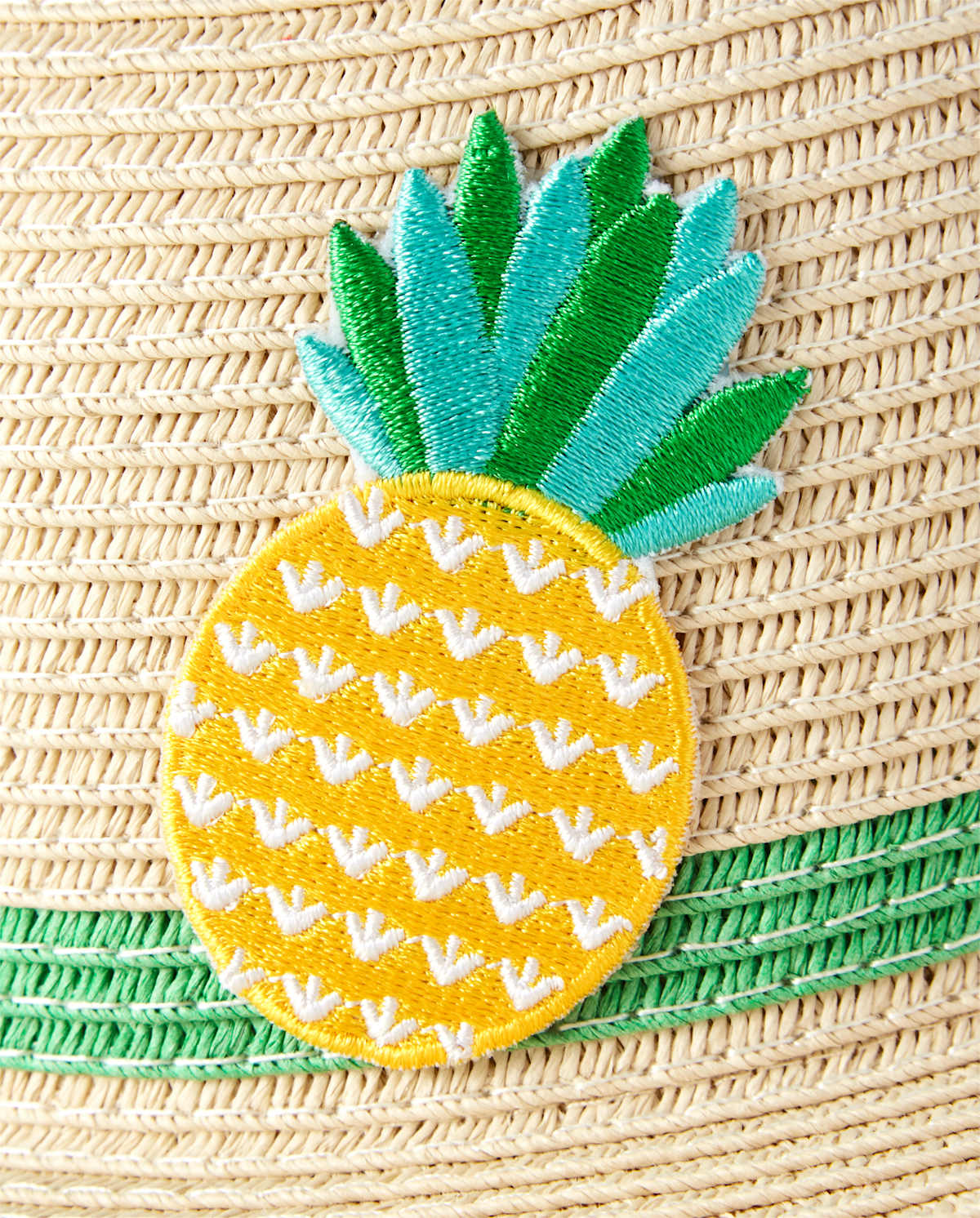Детские головные уборы Gymboree Girls Pineapple Sun Hat - Splish-Splash — фото 2
