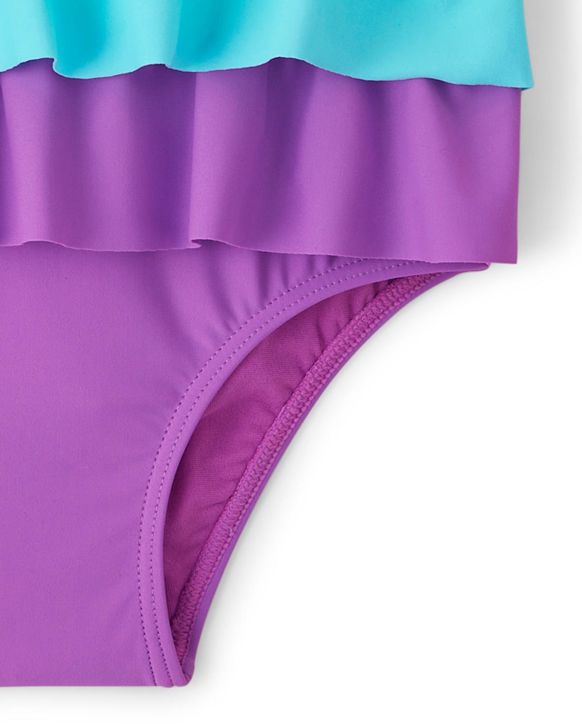 Детские купальники Gymboree Girls Rainbow Tiered One Piece Swimsuit - Splish-Splash — фото 3