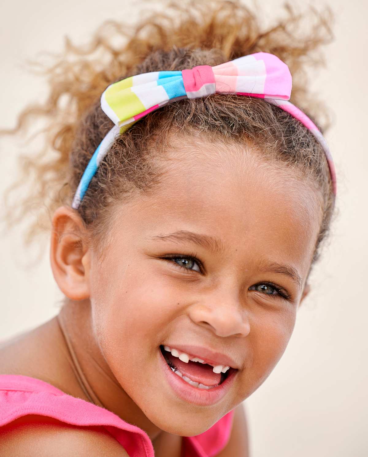 Детские аксессуары для волос Gymboree Girls Striped Bow Headband - Popsicle Party