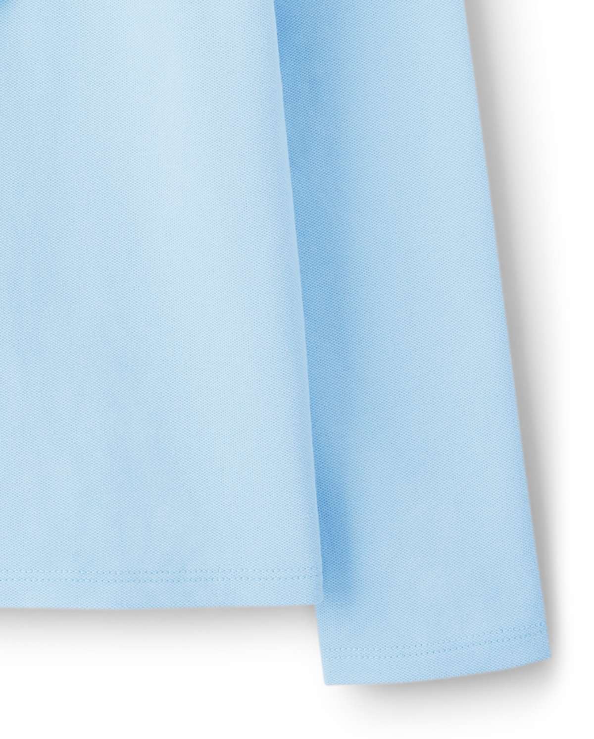 Детские топы Gymboree Girls Stain-Resistant Ruffle Polo - Uniform — фото 3