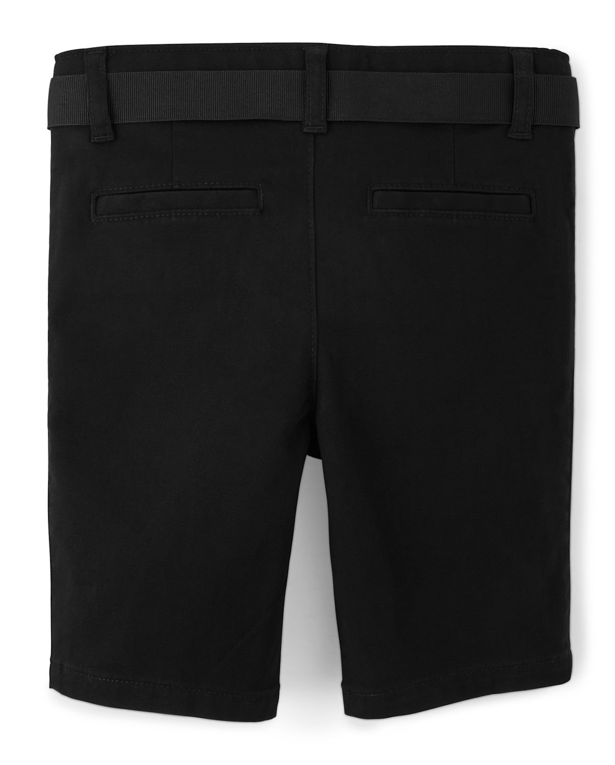Детские шорты Gymboree Girls Stain and Wrinkle-Resistant Belted Chino Shorts - Uniform — фото 2