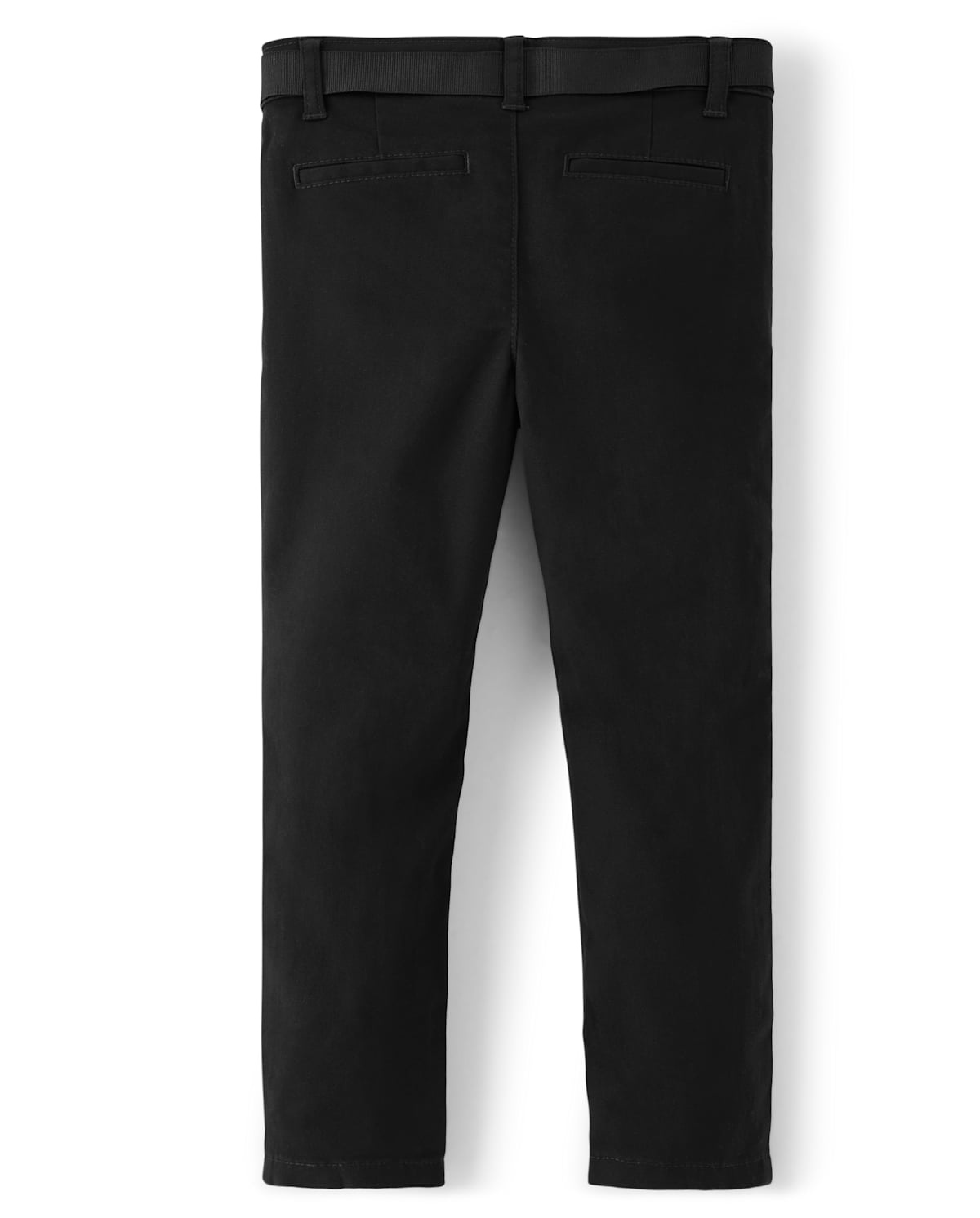 Детские брюки Gymboree Girls Stain and Wrinkle-Resistant Belted Chino Pants - Uniform — фото 2