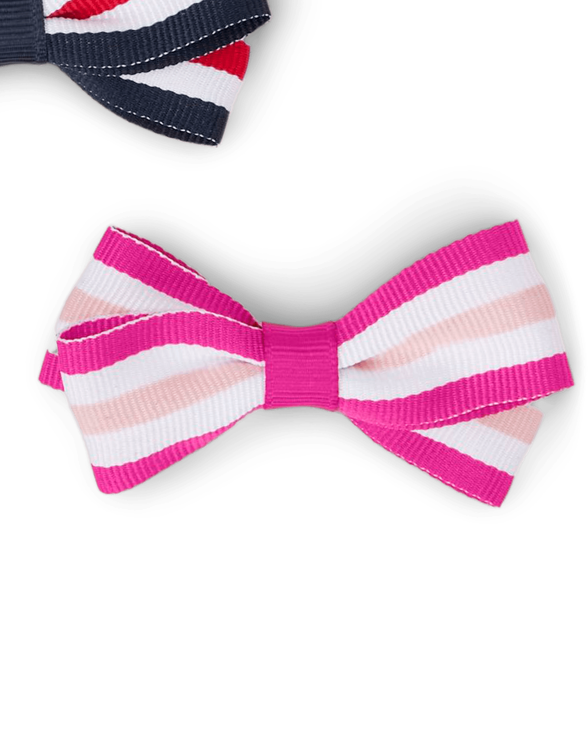 Детские аксессуары Gymboree Girls Striped Bow Hair Clips 4-Pack - Uniform