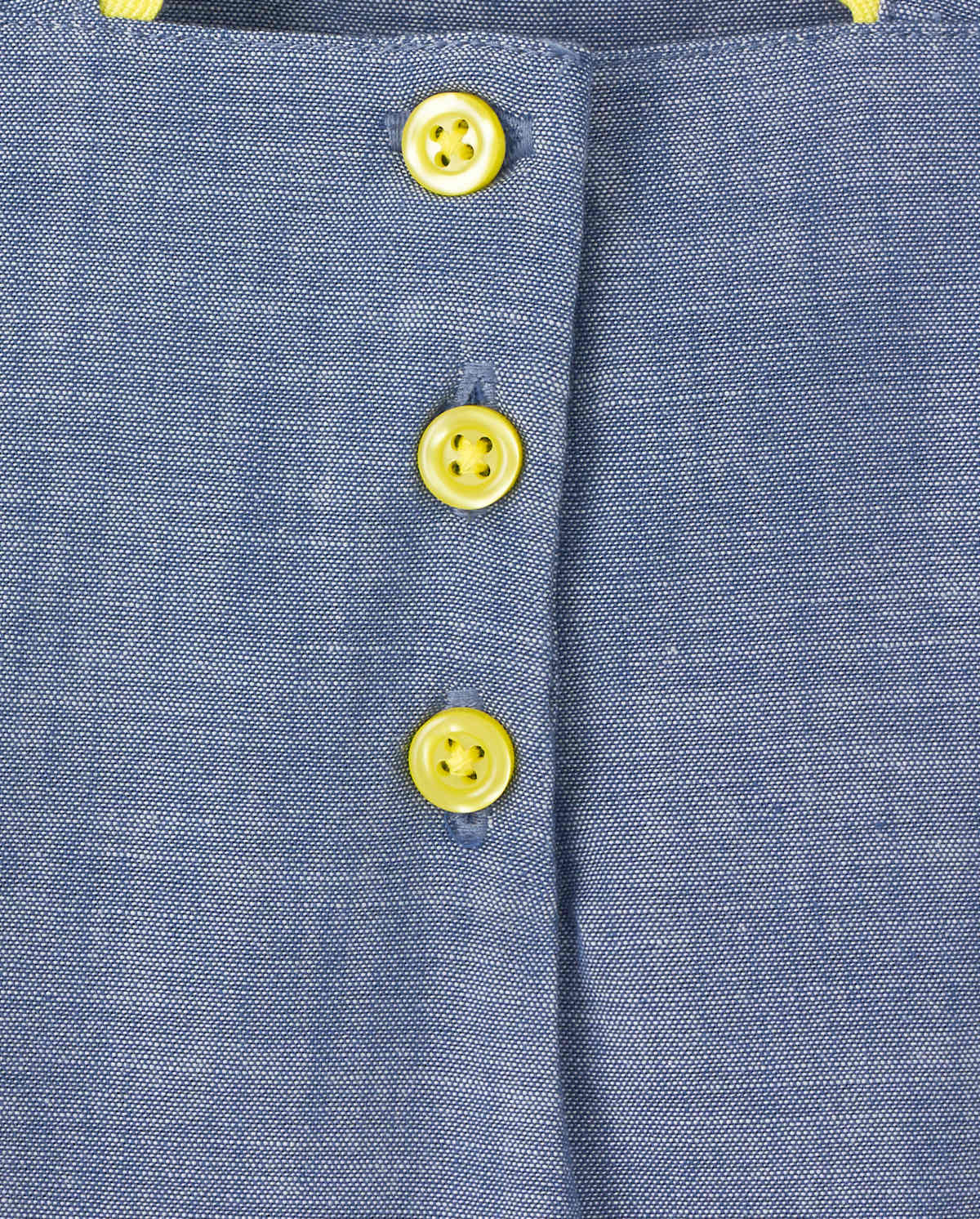 Детские платья Gymboree Girls Embrodiered Lemon Chambray Dress - Citrus & Sunshine — фото 4