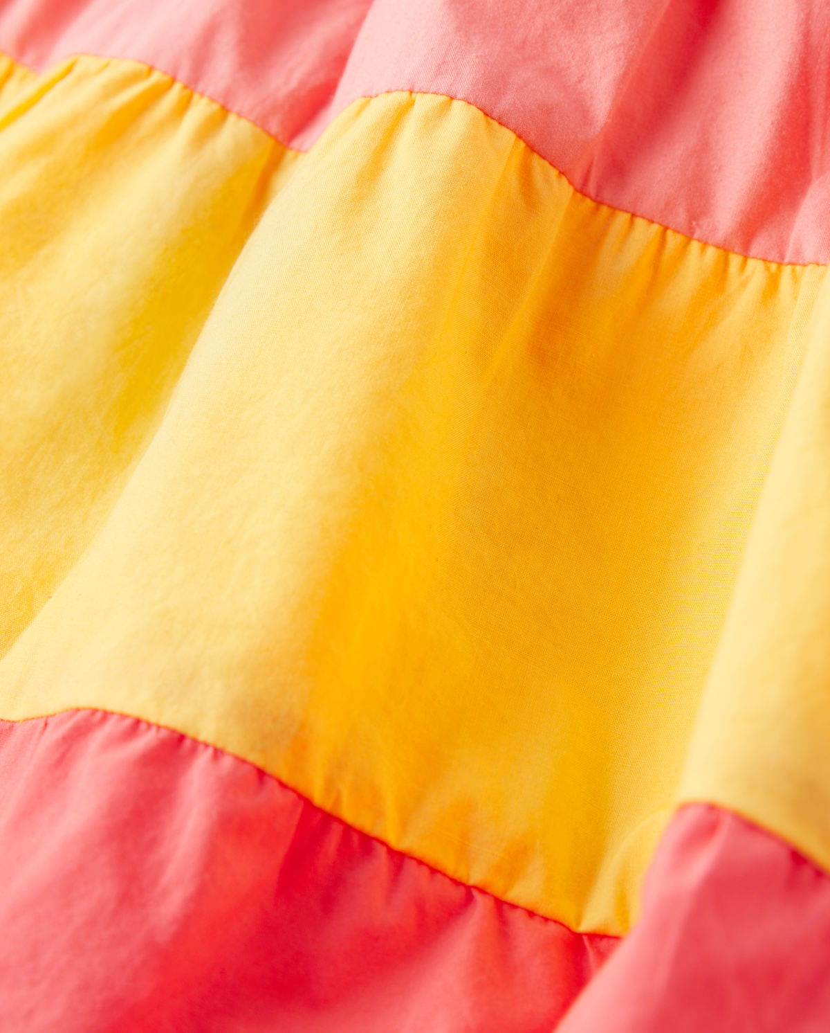 Детские платья Gymboree Girls Colorblock Tiered Dress - Pineapple Punch