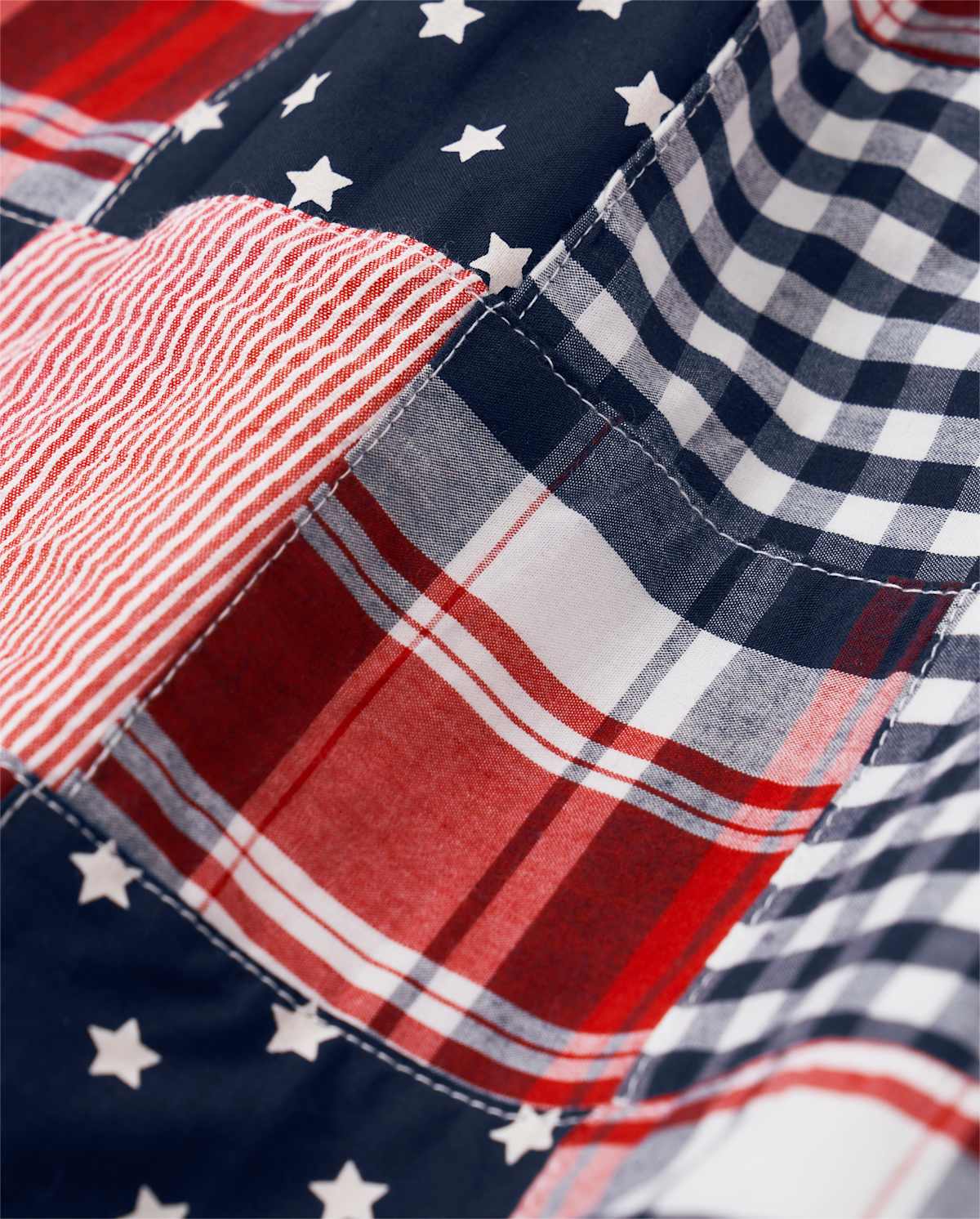 Детские платья Gymboree Girls Madras Patch Dress - American Cutie