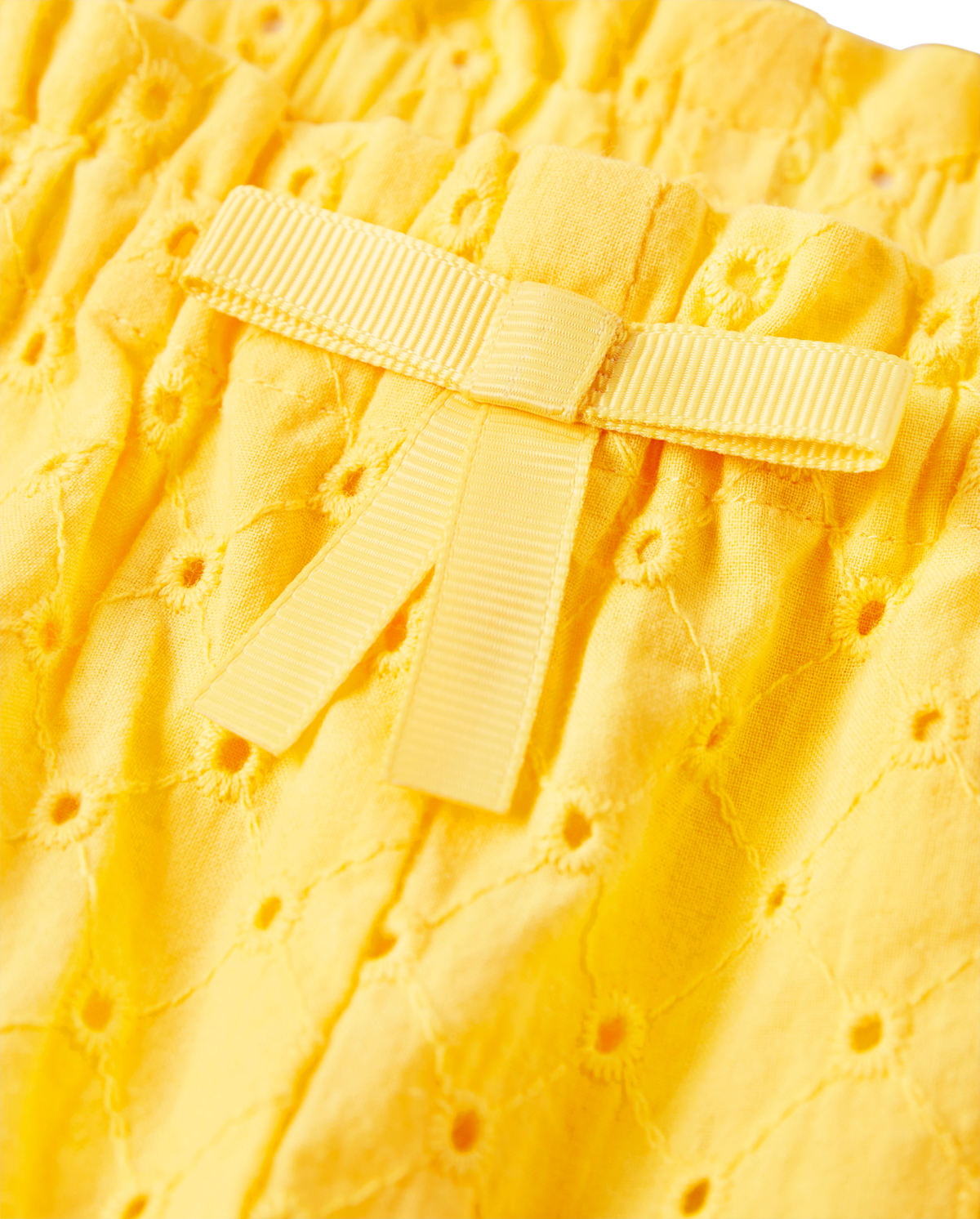 Детские шорты Gymboree Girls Eyelet Shorts - Pineapple Punch